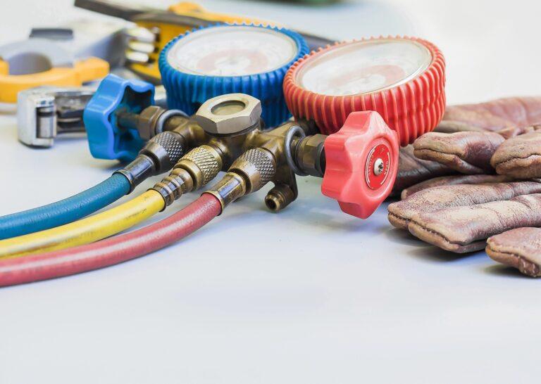 afbeelding van tools van een HVAC&R-installateur